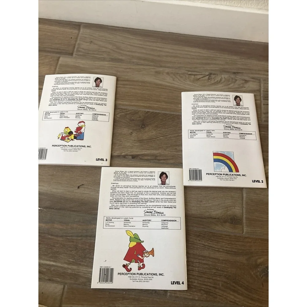 Lot Of 3 Developing‎ the Early Learner: Level 2 , 3 & 4 (Paperback)